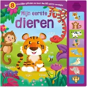 Rebo Productions Geluidenboek Mijn eerste dieren (Kartonboek)