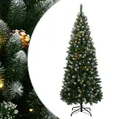 vidaXL Kunstkerstboom met 300 LED's 240 cm