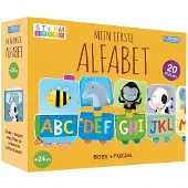 Top 1 Toys Mijn Eerste Alfabet Puzzeltrein + Boek
