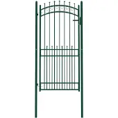 vidaXL Hekpoort EMMEN met stalen pinnen 104x147 cm groen