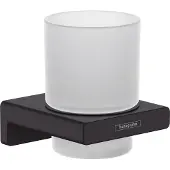 Hansgrohe AddStoris tandenborstelhouder zwart mat