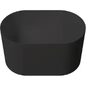 Zydra Waskom Guadiana 50x30 cm Negro