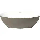 Zydra Vrijstaand Ligbad Como 170x80 cm MT Moka