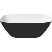 Zydra Vrijstaand Ligbad Arenal 170x72 cm Negro