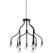 Normann Copenhagen Vekst Plafondlamp Zwart Ø62 Cm - Staal Black - 608280