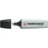 Stabilo Markeerstift Boss Original 70/194 pastel mistig grijs - 10 stuks