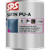 SPS Satin PU-A Lak - 100% Wit - 0,75L