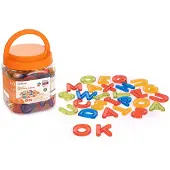 Miniland Mayculous Translucent Letters Oranje Kinderen