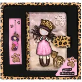 GORJUSS London Set Of With Bookmark Gorjuss Purrrrrfect Love Notebook Veelkleurig Kinderen