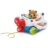 Vtech Pilot Lolo Children´s Drag Airplane Spanish Version Veelkleurig Kinderen