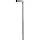 Differnz Vloerbuis 75x22 cm Mat Chroom