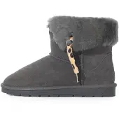 Gooce Boots 'Githa' donkergrijs