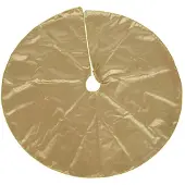 Décoris Kerstboomkleed | | Ø 120 cm (Goud)