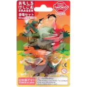 Iwako Puzzelgummen Dinosaurussen I