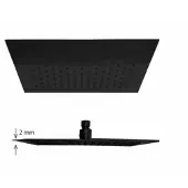 Best design Best-Design RVS Nero Brause 200 regendouche vierkant mat zwart