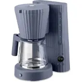 Alessi Koffiezetapparaat Plissé Grey