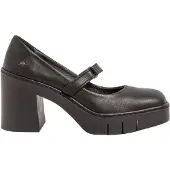 Art Dames Leren schoenen 1977 zwart -Hakhoogte 9cm (38), Leer, 8 tot 10 cm, Klittenband, Casual 119771101003_001