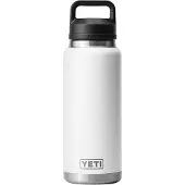 Yeti Rambler Bottle 36oz Chug Cap, White, thermosfles met drinkdop, 1L