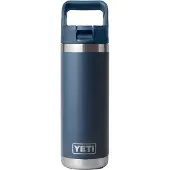 Yeti Coolers - Rambler Bottle C Straw - Isoleerfles 532 ml, blauw