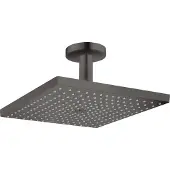 Hansgrohe Raindance E300 vierkant regendouchekop Ø30cm Brushed Black Chrome