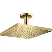 Hansgrohe Hoofddouche raindance e 300 1jet plafondbevestiging gepolijst goud