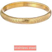 Go Dutch Label Day&Eve Armband Spring 8 mm | Goud