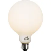 LUEDD E27 dimbare LED lamp opaal G125 5W 450 lm 3000K
