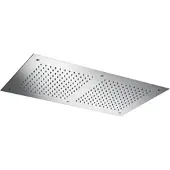 Hotbath Mate M205 inbouw hoofddouche 38x70cm rechthoek chroom