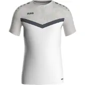 Jako Functioneel shirt marine / lichtgrijs / wit