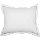 Mille Notti Singolo Kussensloop Eco Blauw 50x60 Cm - Kussenslopen Biologisch Katoen Blue - 20086157-5060