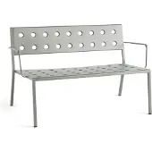 HAY Balcony Loungebank Met Armleuningen - Banken Staal Desert Green - AB828-B682-AH18