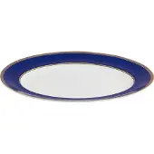 Wedgwood Renaissance Gold serveerschaal ovaal 35 cm