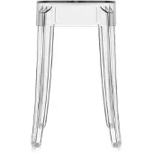 Kartell Charles Ghost Kruk - Set van 2 H 46 cm | Crystal
