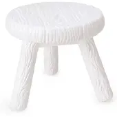 Seletti Milk kruk/bijzettafel wit - 18600