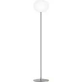 Flos Vloerlampe , GLO-BALL, dimbare, Metallic, Woonkamer, Glas, Designer