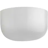 Flos LED-wandlamp buiten Bellhop Wall Up, dimbaar, wit / opaal, Kunststof, Modern, LED wandlamp buiten