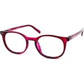 Vista Bonita Leesbril Gafa-Very Berry-+6.00