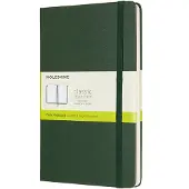 Moleskine Classic Notitieboek - Large - Hardcover - Gelinieerd - Mirte Groen