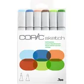 Copic Sketch 6-pack Earth Essentials