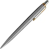 Parker Jotter balpen | Speciale Editie | 70ste Jubileumjaar roestvrij staal GT | blauwe inkt | geschenkverpakking