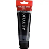 Amsterdam acrylverf - 120 ml - oxydzwart 735