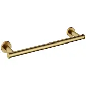 Hotbath Handdoekhouder Cobber X 34 cm Geborsteld Messing PVD