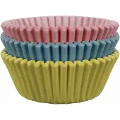 Pme Cupcake Vormpjes Papier - Pastel Kleuren - pk/60 - Baking Cups