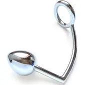 Metal hard | Metalhard Cock Ring With Anal Bead 40mm