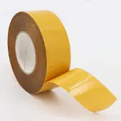 Aquagart 2x Dubbelzijdig textielplakband voor onkruidbestrijding, tuinvlies en bodembedekking