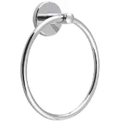 Aqualine Samba handdoekhouder cirkel, chroom