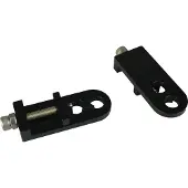 Vwp kettingspanner cnc alu voor 3/8"as black (p/2)