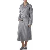 Hamams own Bamboe sauna badjas grijs van Hamams own - knuffelzachte hotelkwaliteit (70% bamboe) - maat XS t/m 3XL (+ nog 4 andere kleuren)