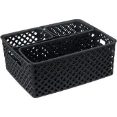 5 Five Set van 4 plastic mandjes voor opslag FOLK.