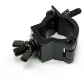 LightmaXX Half Coupler Black 32-35mm TÜV,75kg - Half coupler